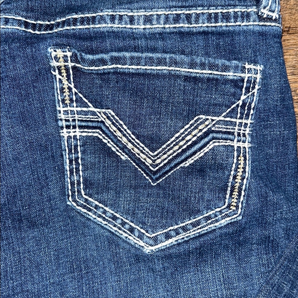 Rock & Roll Cowgirl Mid Rise Riding Jeans - Picture 3 of 5